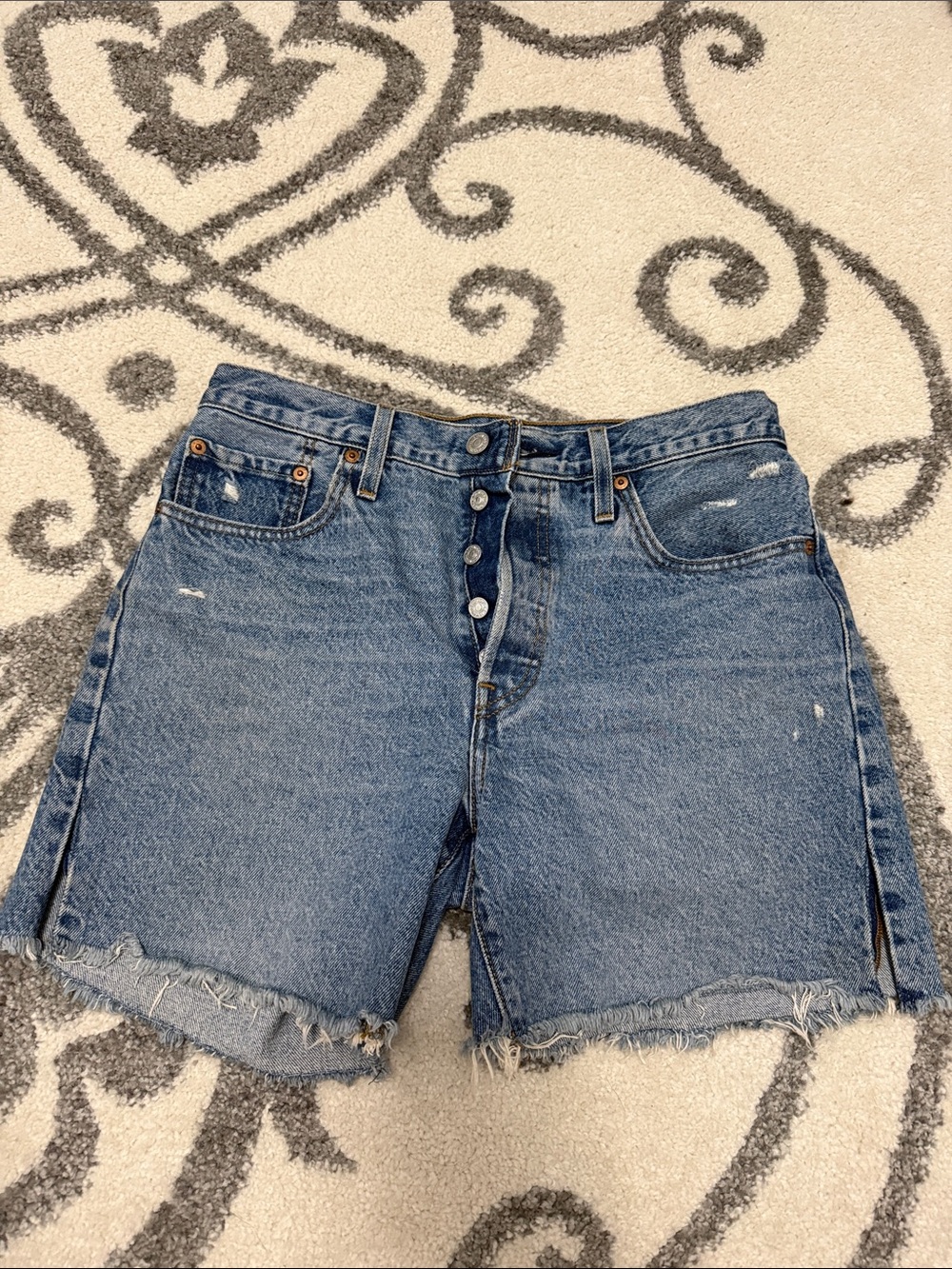 Levi's Distressed 509 Shorts